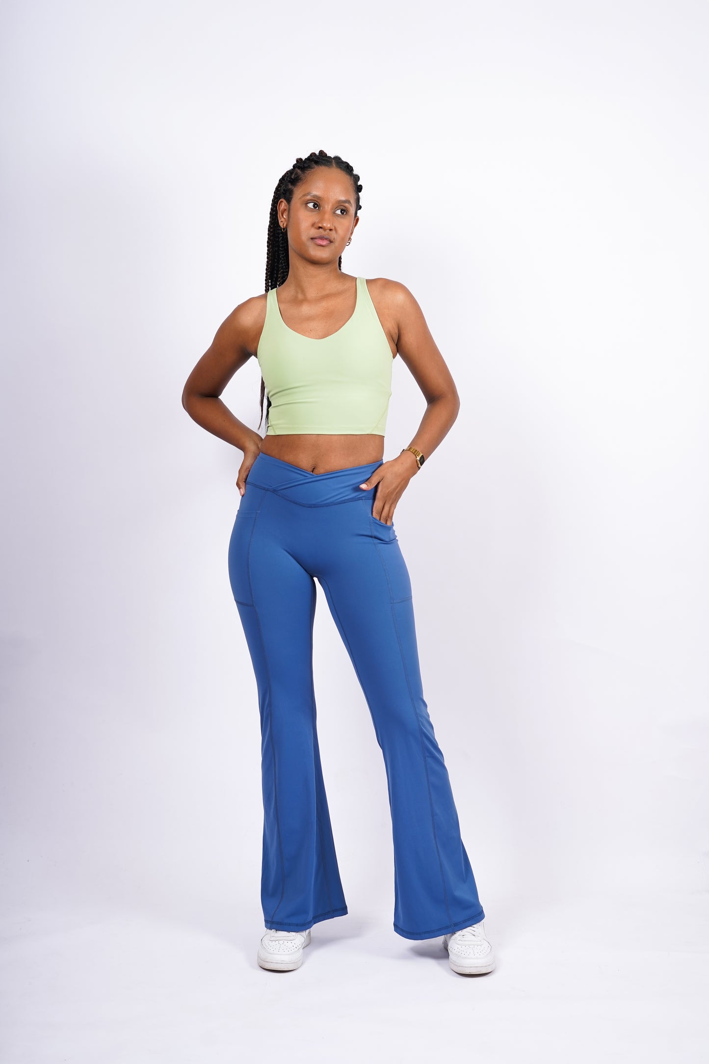 The Flare Pants - Sky Version