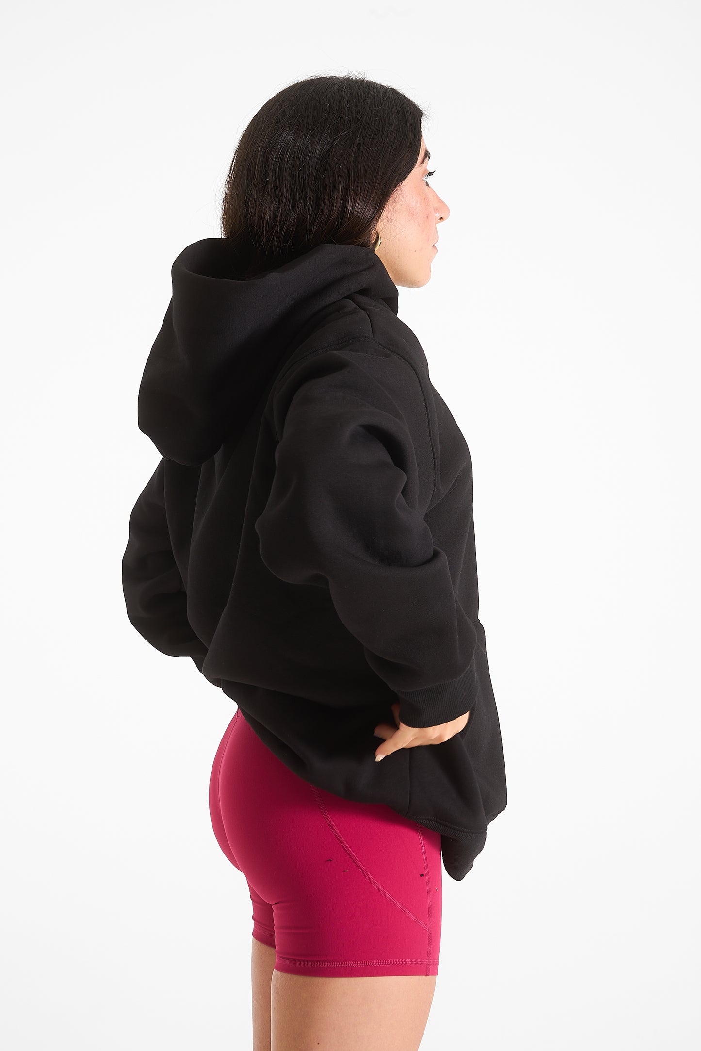 Hoodie Bordado Negro