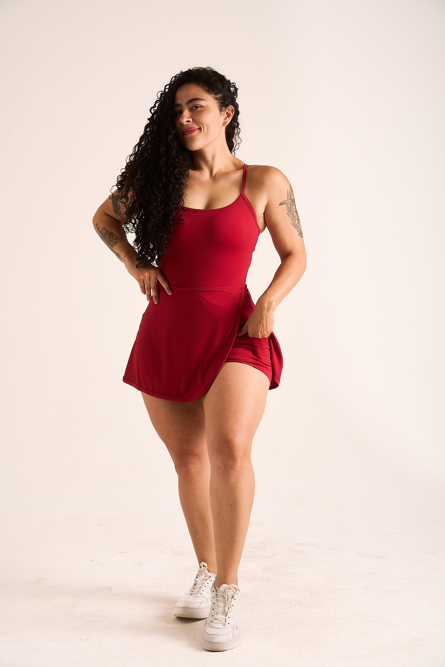 Tulip Dress - Rojo